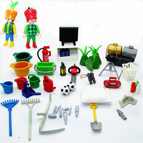 德国Playmobil百乐宝 摩比世界摩比人偶公仔 积木人配件 桌子足球 - 图0