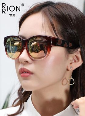 近视套镜偏光墨镜女夹片式太阳镜