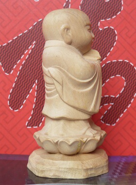 工艺品手把件小叶黄杨木雕