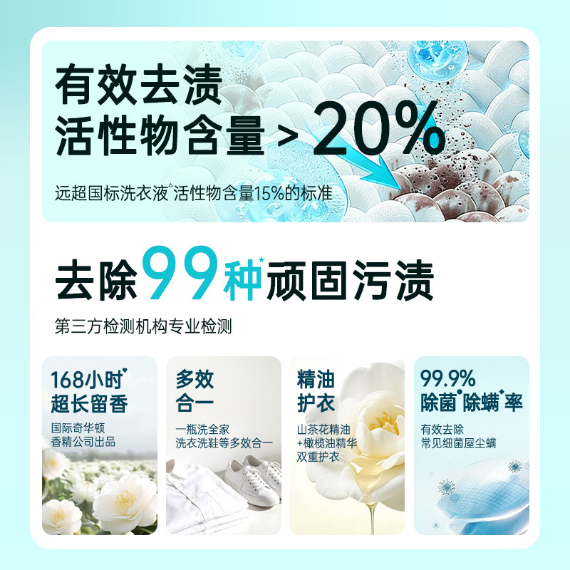 净博士衣物清洁膏多功能洗衣膏强力去污家用清洁小白鞋250g顺手买