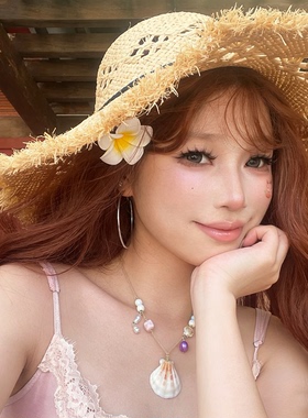 沙滩海边度假贝壳项链