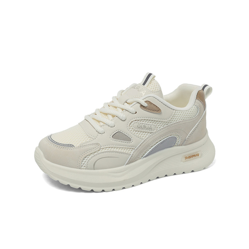 厚底阿甘鞋女2026年春季新款网面透气休闲潮鞋轻便防滑百搭运动鞋,淘宝优惠券,粉丝福利购,淘宝优惠卷