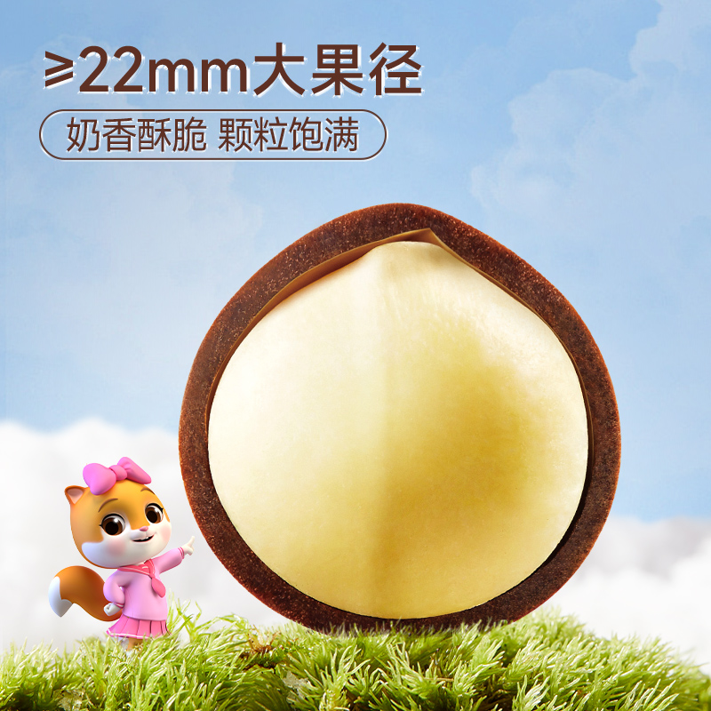 【三只松鼠_量贩坚果400g】零食干果特大颗粒夏威夷果开心果腰果 - 图0