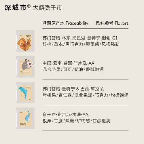 深城市挂耳咖啡曼特宁云南埃塞俄比亚耶加雪菲提神手冲咖啡20杯 - 图0