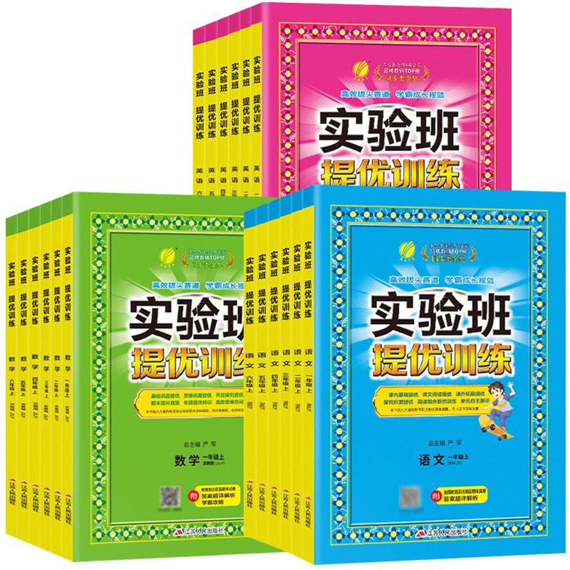 2024实验班提优训练语文数学英语人教苏教译林江苏版小学 生一1二2三3四4五5六6年级上下册同步练习课课练阅读组合精练与提高教辅 - 图3