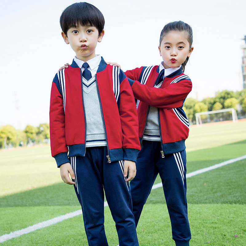 幼儿园园服夏季装毕业照演出服小学生校服套装运动会儿童休闲班服