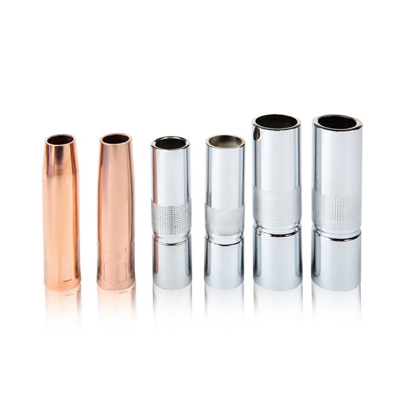 二保焊枪保护嘴200A 350A 500A保护咀二保焊枪紫铜黄铜喷嘴保护套 - 图3