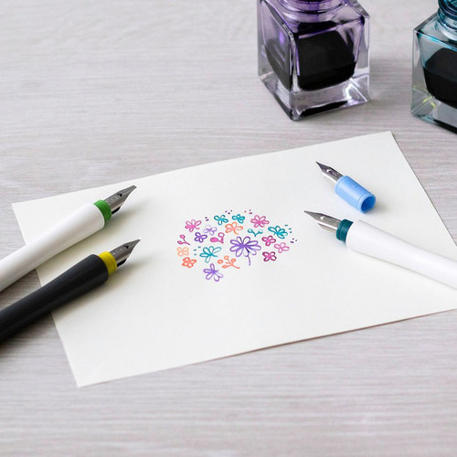 日本写乐Sailor复古蘸水笔hocoro沾水笔 可替换笔尖 漫画练字轻巧 - 图0