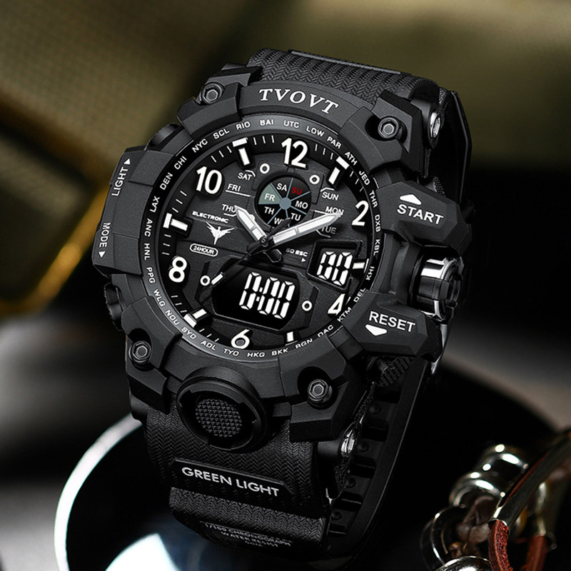 新概念男学生初高中潮流黑科技闹钟 尼诺尔手表国产腕表