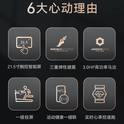 专业跑步机乔山TX-5家用高端运动健身器材可折叠减震AI智能大屏 - 图0