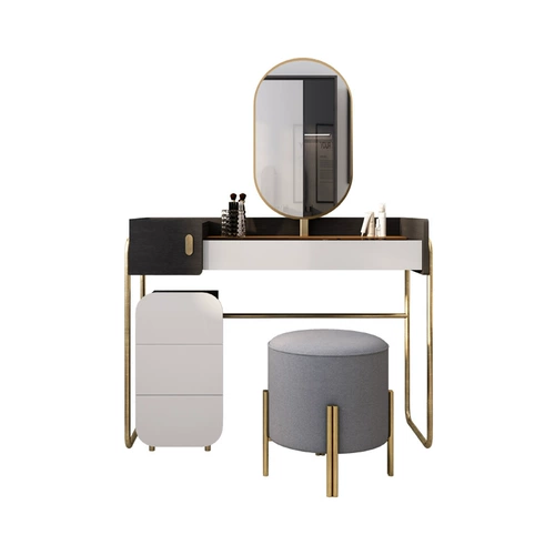 Универсальный современный и минималистичный туалетный столик, система хранения для спальни