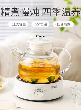 花茶壶智能礼盒养生壶办公室小型煮茶家用迷你玻璃炖盅结婚伴手礼