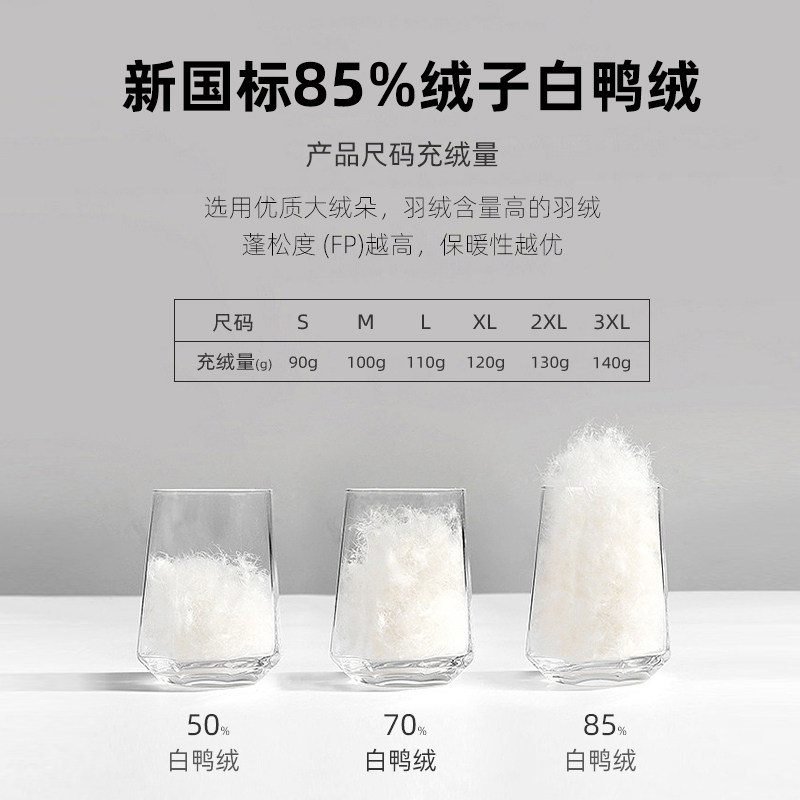 唐狮旗下DESSO羽绒服男女连帽85白鸭绒加厚保暖防风抗寒外套