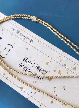 手工编织白玉吊坠挂绳百搭时尚小清新挂脖绳细款调节玉挂坠项链绳