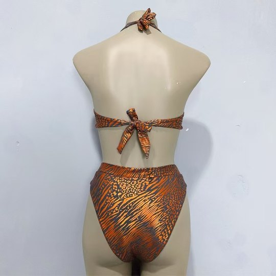 Traje De Baño Brillante Chicas Calientes Tankini Bikini Señoras Vacaciones