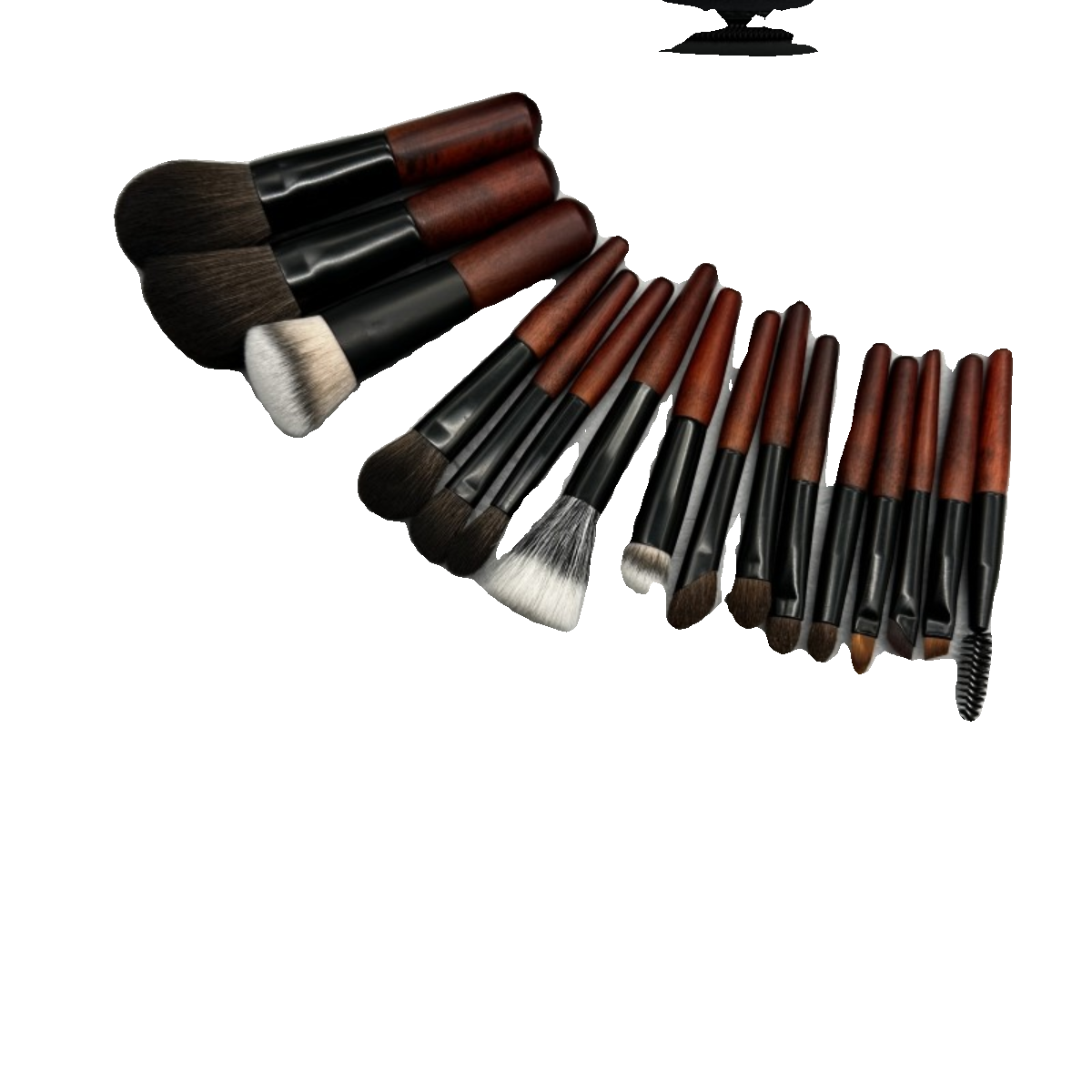 沧州迷你便携16支全套化妆刷旅行装软毛短杆眼影刷散粉腮红刷工具 - 图2