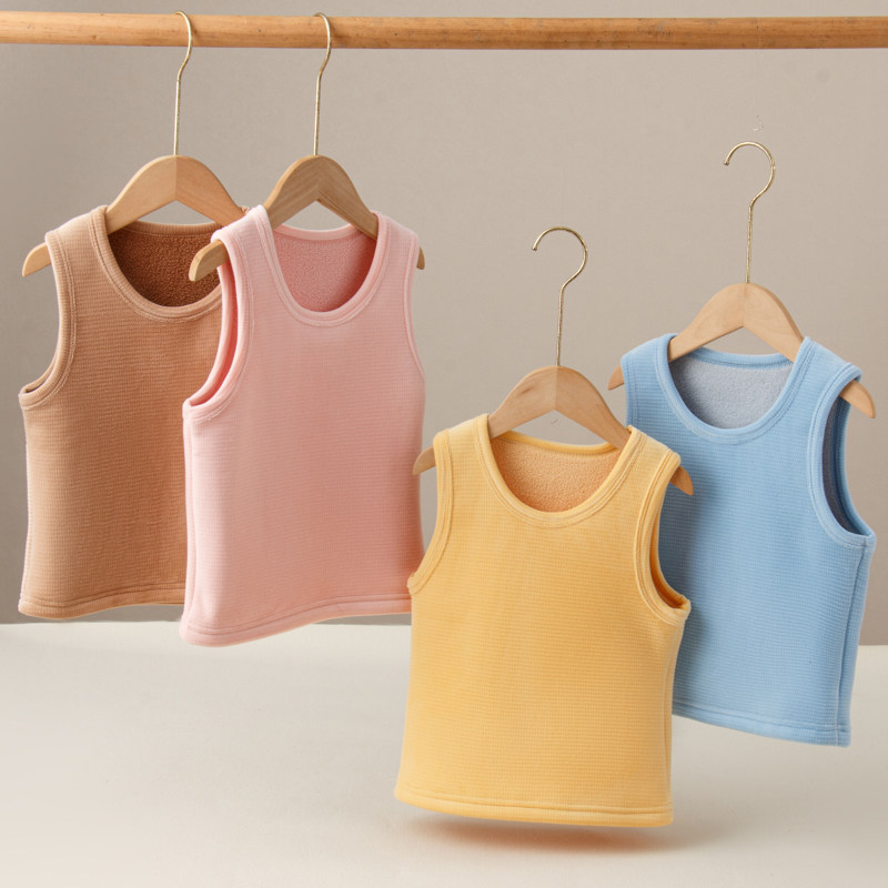 儿童马甲宝宝加绒保暖背心婴儿套头女童加绒坎肩男童加厚童装秋冬,淘宝优惠券,粉丝福利购,淘宝优惠卷