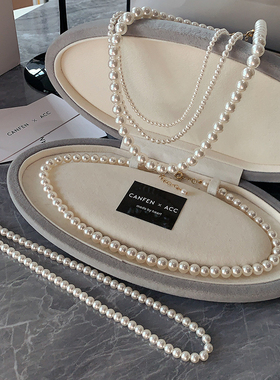 CANFEN欧美气质名媛法式珍珠项链