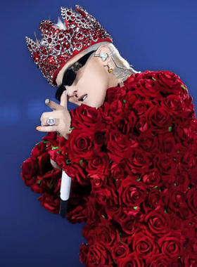 权志龙同款墨镜高品板材2025新款巴黎BB0096方形尼龙太阳眼镜男女