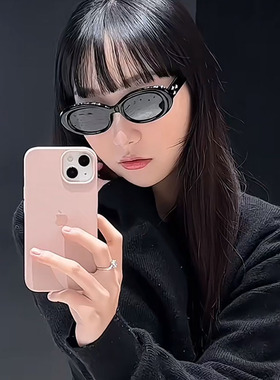 GM2023防紫外线椭圆形复古墨镜