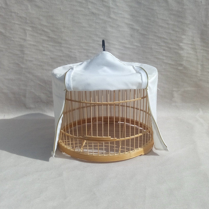 新品自制配件鸟笼笼罩画眉靛颏笼红子鸟罩笼布白色其他罩衣圆笼,淘宝优惠券,粉丝福利购,淘宝优惠卷