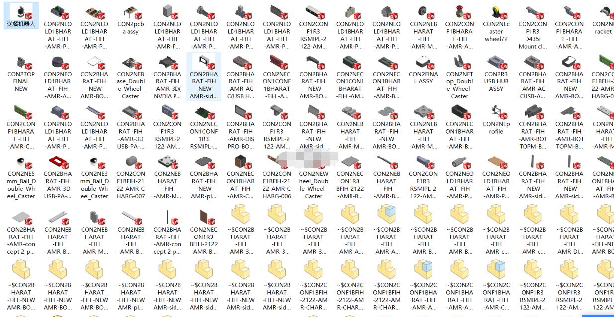 送餐机器人三维Solidworks模型3D图纸素材SW建模三维图1351162 - 图1