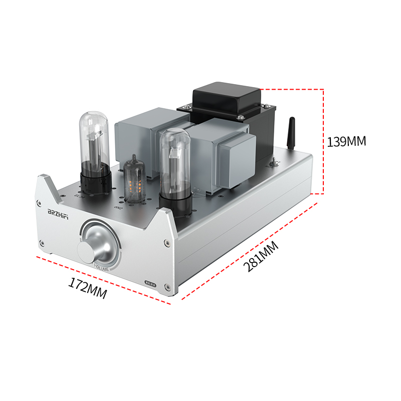 伟良A20B 单端甲类电子管纯胆功放机 HiFi 蓝牙 6N3C/6L6/EL34 - 图1