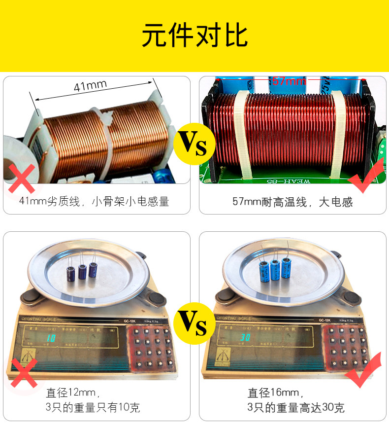 低音炮分频器 超低音分频器 音响音箱低音分频 一只价,淘宝优惠券,粉丝福利购,淘宝优惠卷