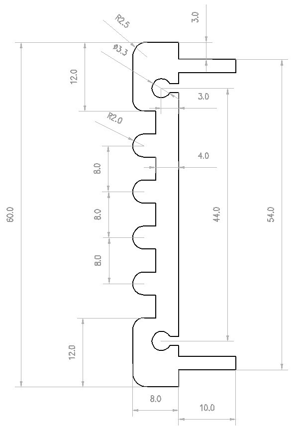 全铝2806机箱 280宽60高210深 适合前级/DAC - 图3