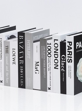 道具书装饰简约现代客厅办公室