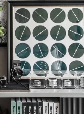 样板间书房相机镜头模型道具摆件