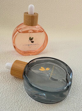 美容院高档避光精油分装滴管瓶