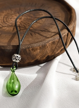 香薰精油瓶挂件项链分装瓶吊坠