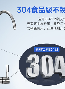 304不锈钢水龙头直饮水净水器