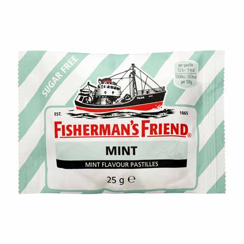 北欧芬兰直邮 Fisherman‘s Friend/渔夫之宝桉树薄荷润喉糖-图2