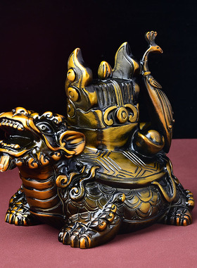 淘运灵阁马年富甲四方聚财阵黑曜石吊坠摆件款2026年客厅卧室玄关