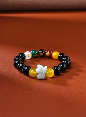 属狗吉祥佩戴物淘运灵阁五岳四神喜合吉祥宏手链男女2026年生肖狗