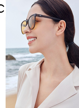 VVC云端休闲夏季防晒可折叠墨镜防紫外线护目镜男女太阳眼镜遮阳