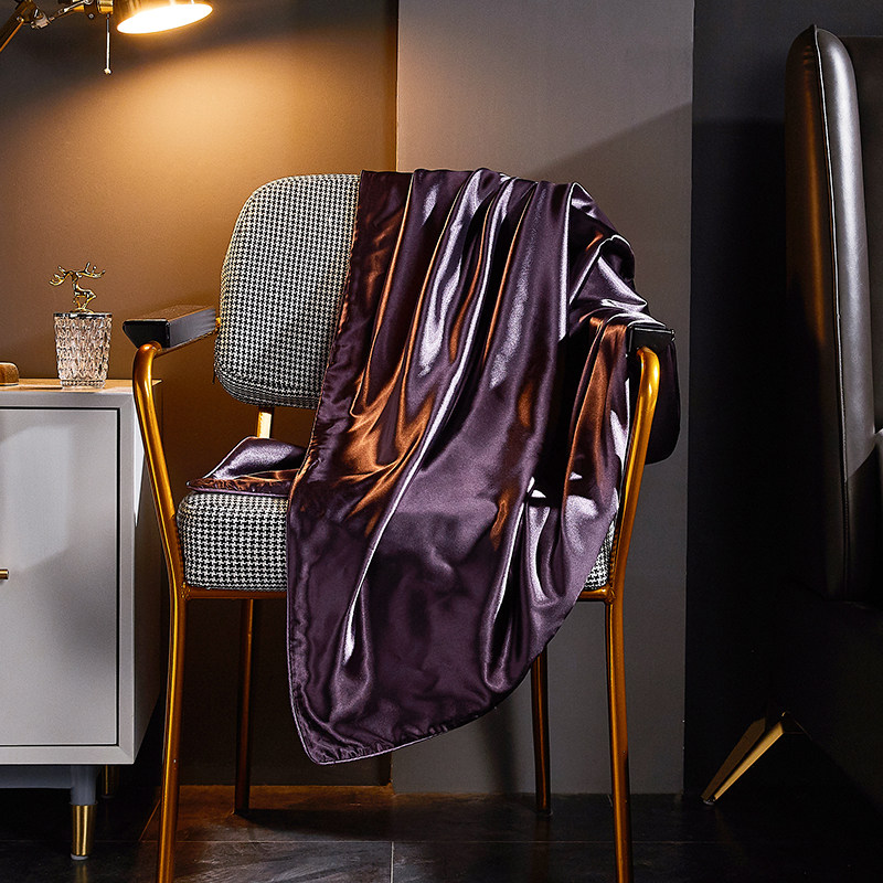 轻奢真丝被套丝滑裸睡桑蚕丝绸缎被罩冰丝蓝色单双人被单纯色单件,淘宝优惠券,粉丝福利购,淘宝优惠卷