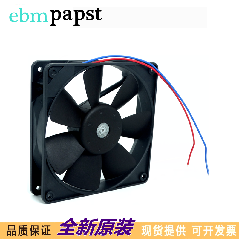 全新原装德国ebmpapst TYP 4412FM 12V 3.2W 12025 风机 散热风扇 - 图0