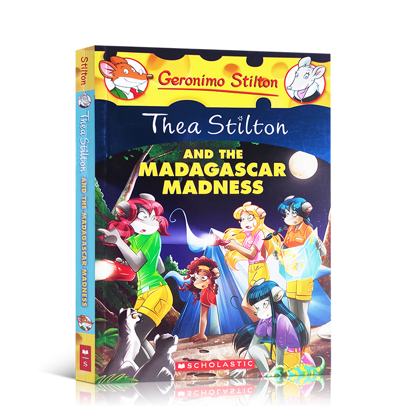 现货 英文原版书 女老鼠记者系列 Thea Stilton and the Madagascar Madness：A Geronimo Stilton Adventure Thea Stilton 24 - 图3