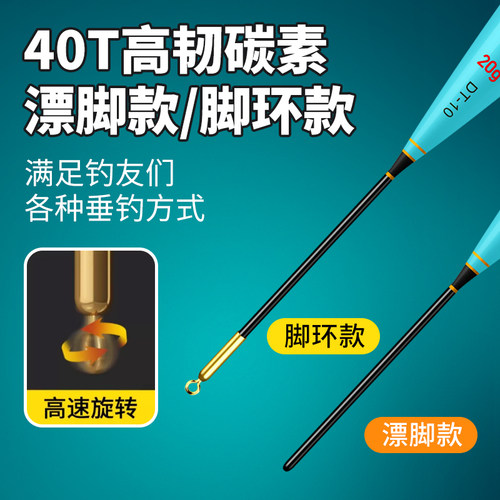 矶钓远投矶竿路滑漂浮漂电子夜光漂咬钩变色大物翘嘴日夜两用醒目-图0