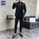 Luo Meng suit men's wedding formal tailored jacket