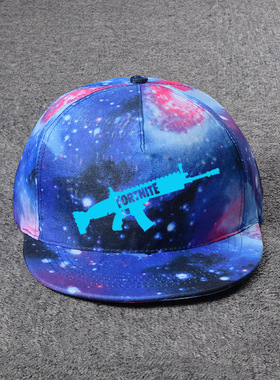欧美Fortnite堡垒之夜帽子游戏周边平沿棒球帽星空帽子鸭舌帽