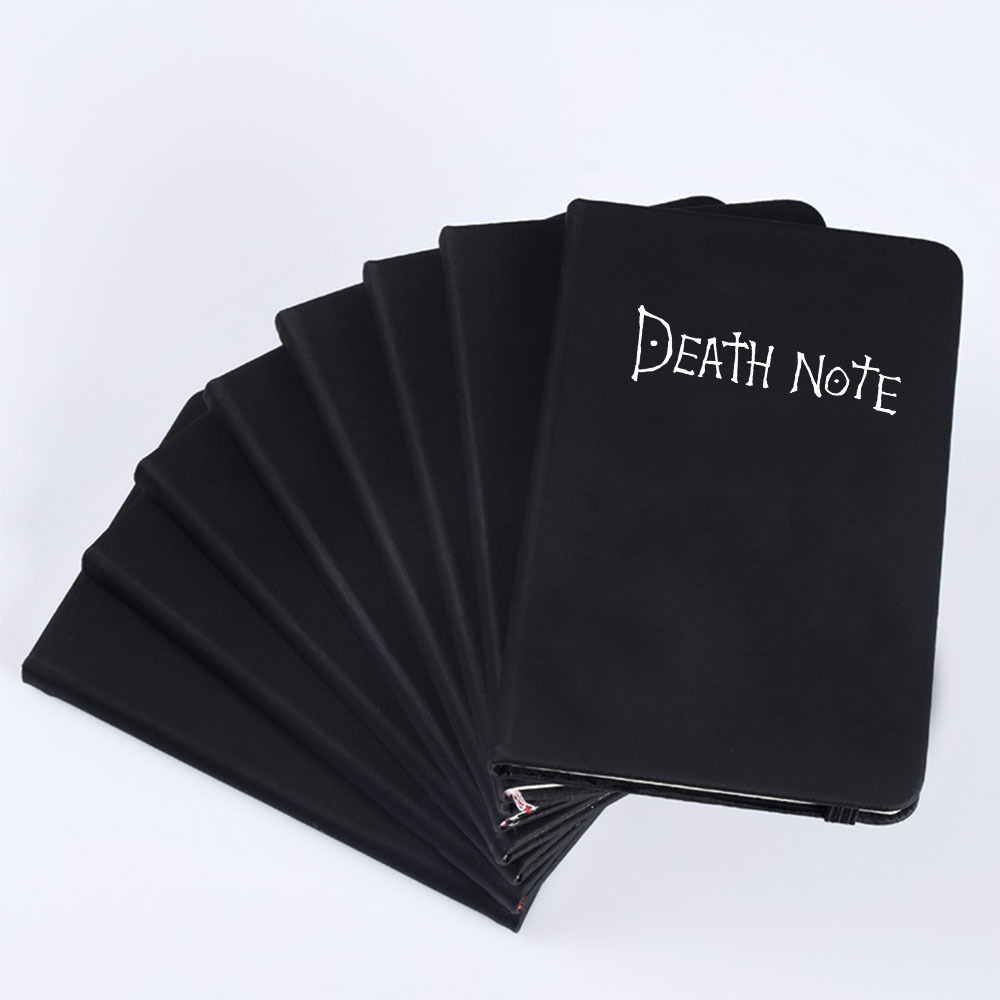 死亡笔记本deathnote记事本动漫日记本潮流黑色磨砂写字本学生-图0