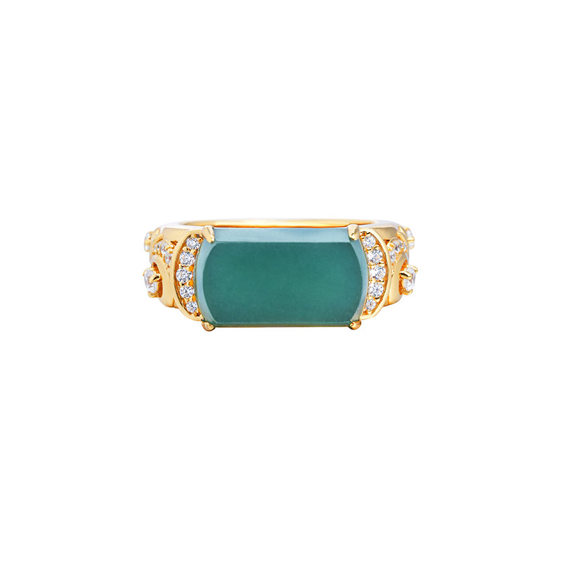 VISING Jewelry Natural Grade A Jadeite
