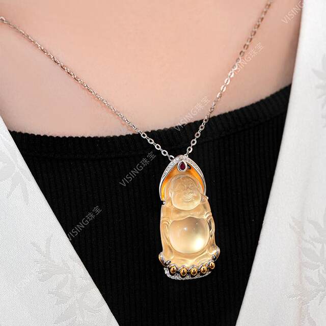 Design new Chinese style Buddha Pendant Necklace