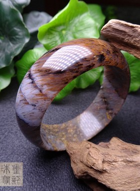 欧泊海纹石紫云母玛瑙手镯包邮