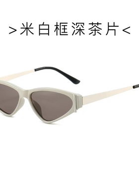 嘻哈街头百搭猫眼墨镜潮辣妹