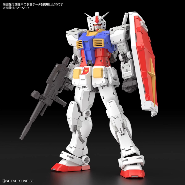 万代 1/144 RG RX-78-2元祖2.0高达拼装模型 8月快货包邮-图3